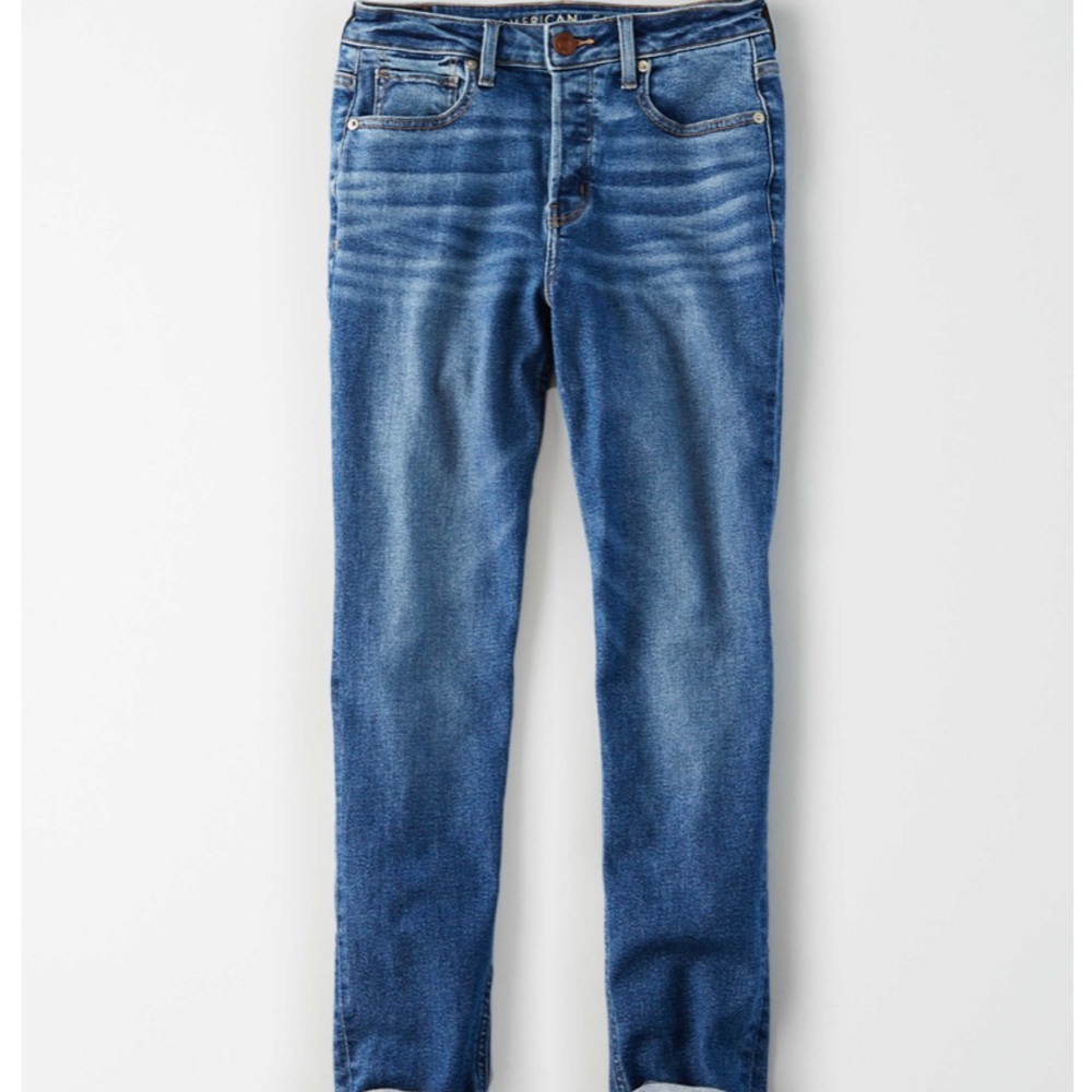 American Eagle Tomgirl Stretch High Waisted Jeans